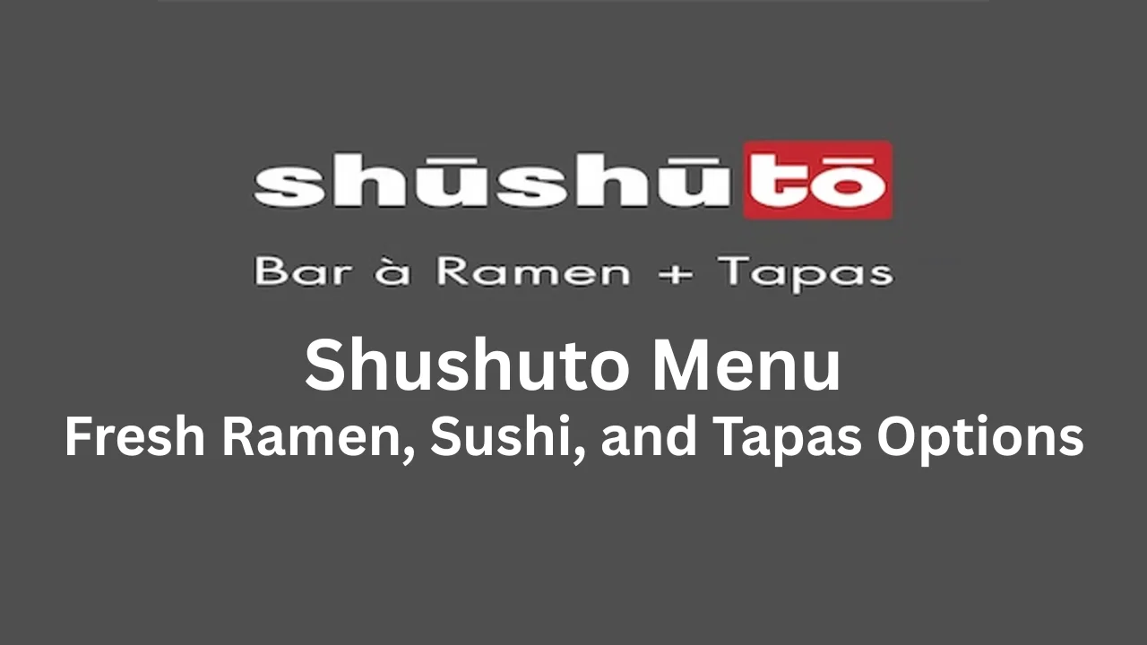 shushuto menu