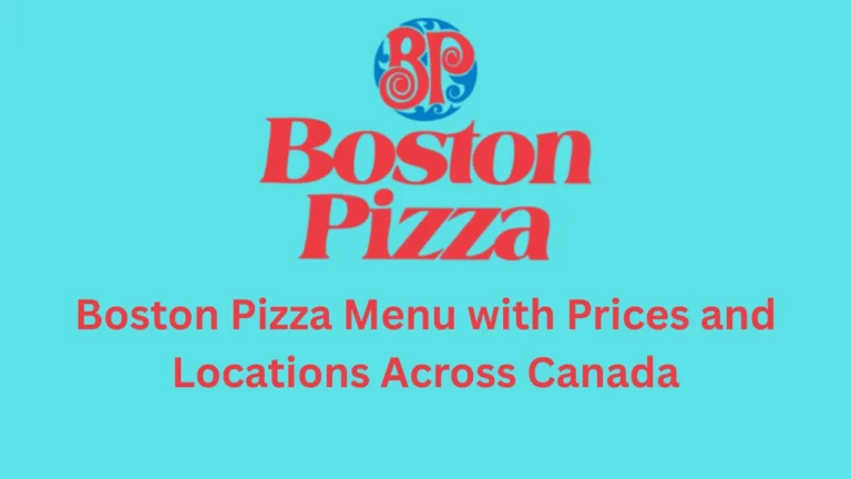 boston pizza menu with prices