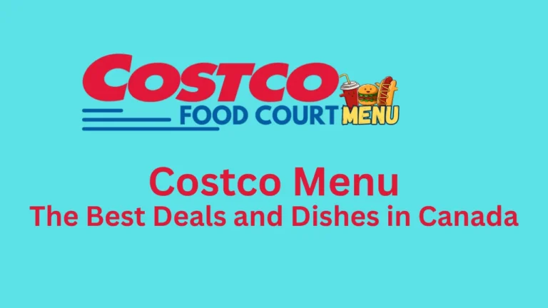 costco menu