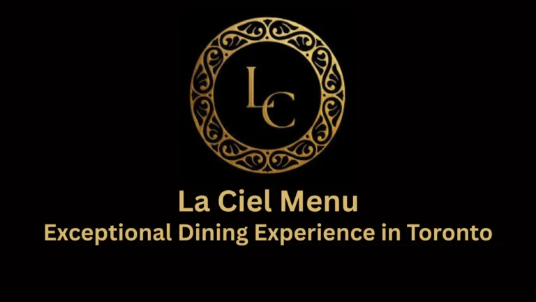 la ciel menu