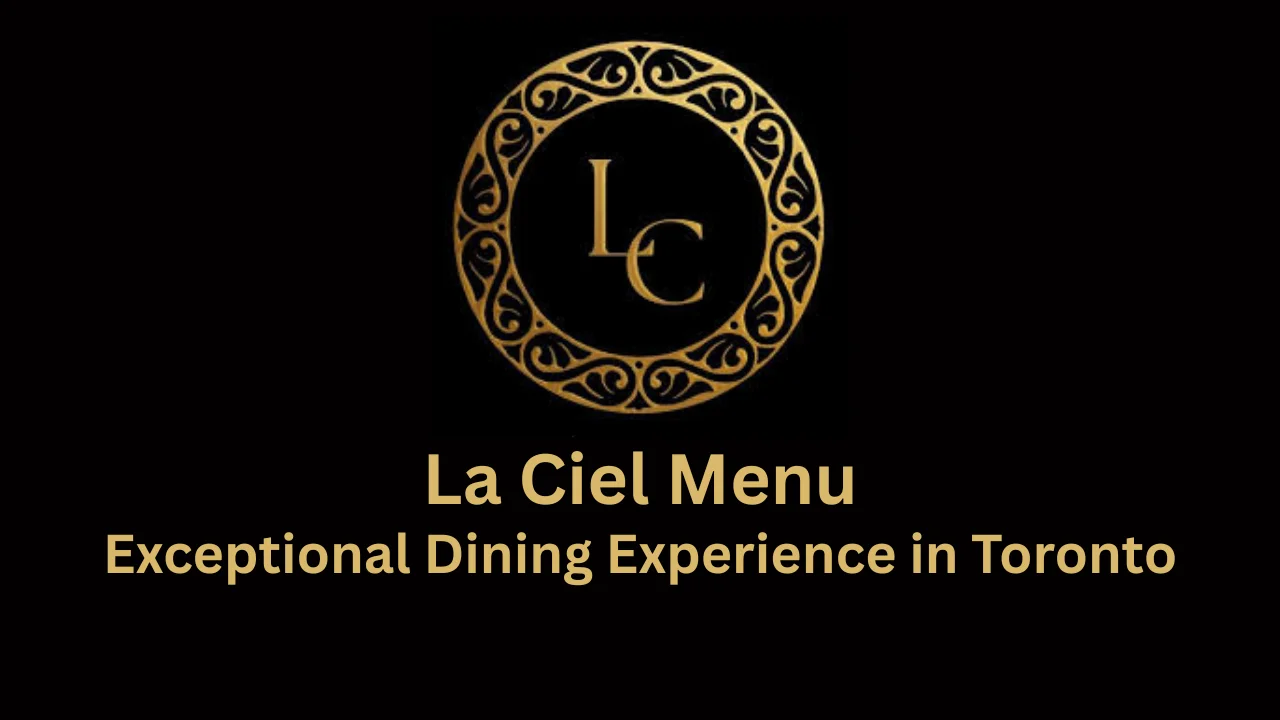 la ciel menu