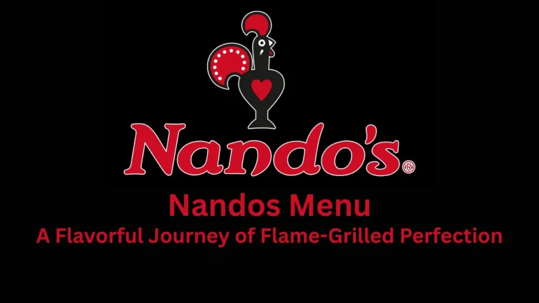 nandos menu