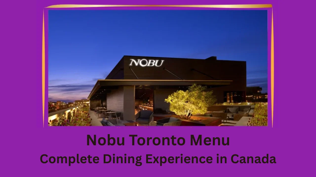 nobu toronto menu