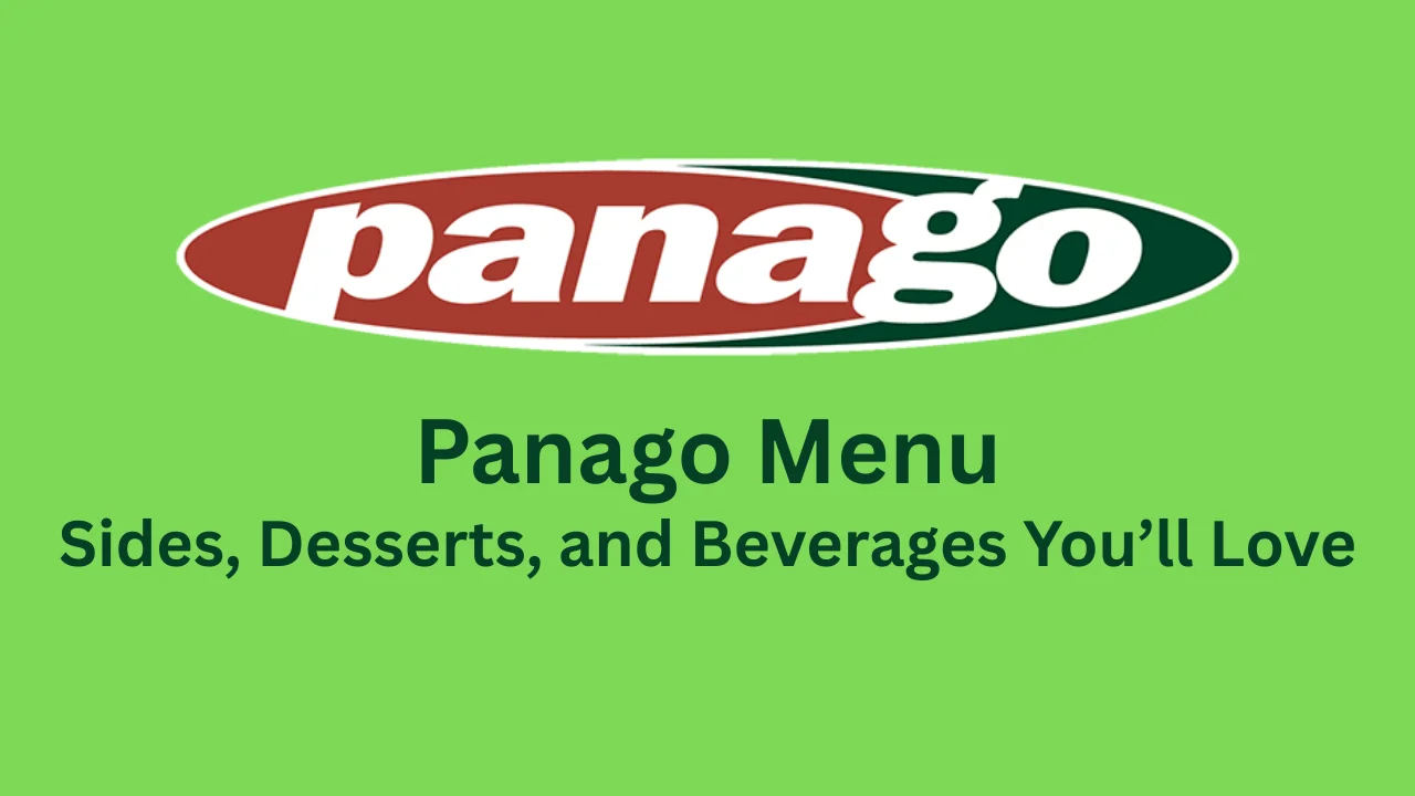 panago menu