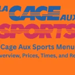 cage aux sports menu