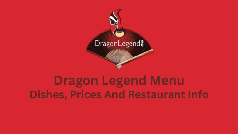 dragon legend menu