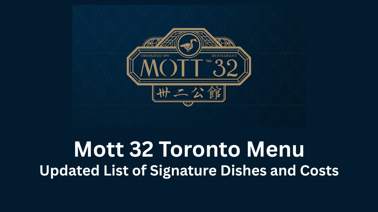 mott 32 toronto menu