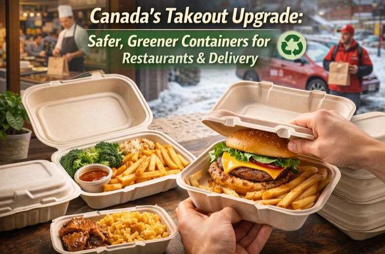 Canada’s Takeout Upgrade Why Bagasse Clamshells Win