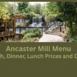 ancaster mill menu