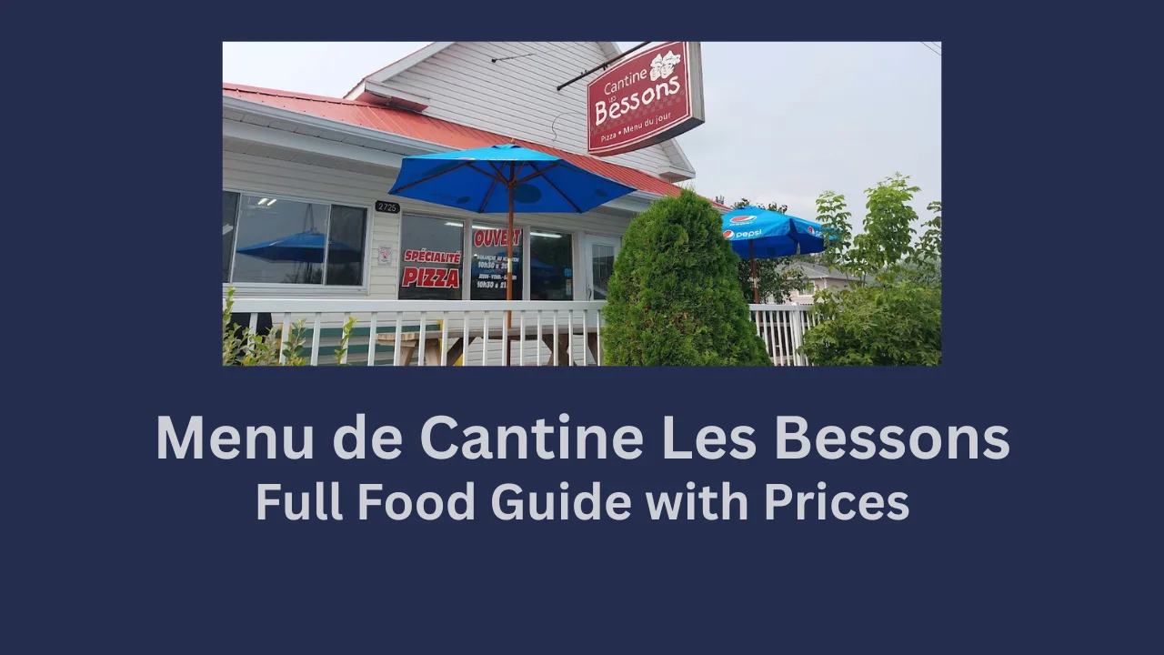 menu de cantine les bessons