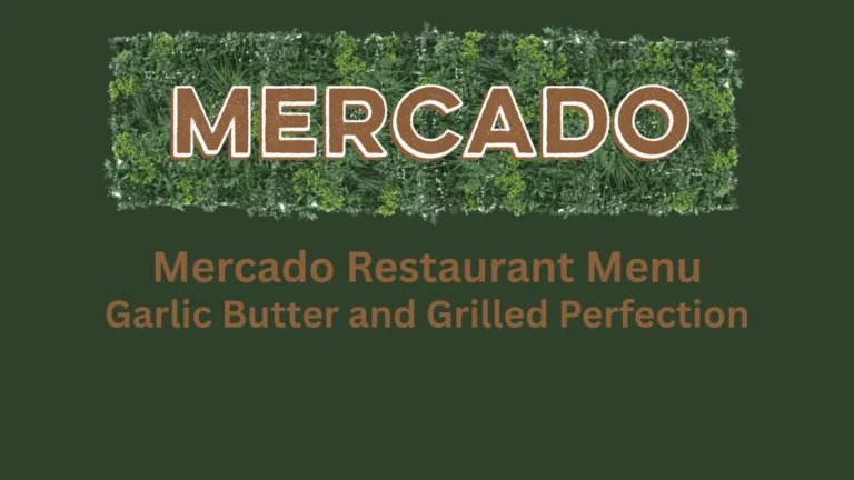 mercado restaurant menu