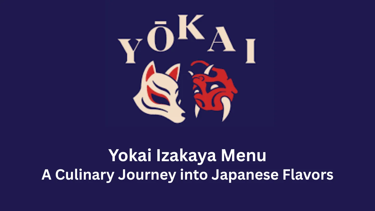 yokai izakaya menu