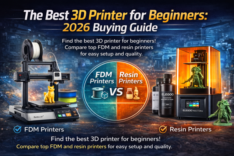 The Best 3D Printer for Beginners: 2026 Buying Guide